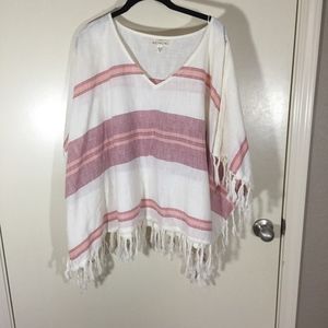 Billabong poncho / swimsuit coverup L